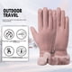 thumbnail image 3 of Guantes de terciopelo cálidos de invierno para mujer, otoño e invierno, para montar al aire libre, pantalla táctil, a prueba de viento, cálidos para conducir, 3 of 6