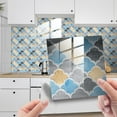 thumbnail image 2 of 1set 5pc self adhesive tile 3d sticker kitchen bathroom wall sticker decoration, 2 of 8
