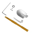 thumbnail image 1 of Pelle RC Crawler, Pelle en Métal Réglable Simulation RC Outil Décoratif Pelle RC Crawler Outil pour Accessoires de Décoration RC Crawler, 1 of 7