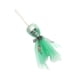 thumbnail image 3 of 12.6 '' Decoraciones Colgantes de de Halloween Decoración Espeluznante para Interiores / Exteriores - Cráneo de Espuma con Tela Verde Colco Globo de Halloween, 3 of 7