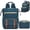 Blue, variant on Lunch Backpack, 15.6 Inch Laptop Backpack with USB Port, Stylish Nurse, Teacher and Work Bag with Insulated Cooler Lunch Box for Women, Blue