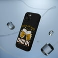 thumbnail image 5 of DistinctInk Tough Case for Apple iPhone 14 PLUS (6.7" Screen), Compatible with MagSafe Charging - Shut Up And Drink, 5 of 6