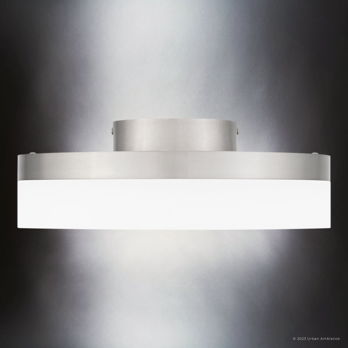 Luxury Casual Ceiling Light, Brushed Nickel, UQL4650