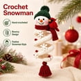 thumbnail image 5 of KRONDO Crochet Christmas Spiral Ornament DIY Kit, 3D Christmas Hanging Decor with Soft Yarn & Ergonomic Hook for Beginner Crafters, 5 of 9