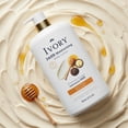 thumbnail image 2 of Ivory Body Lotion, 24hr Moisturizing, Absorbs Instantly, Shea Butter Blend, Notes of Honey Scent, 27 fl oz, 2 of 12