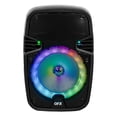 thumbnail image 3 of QFX 8" Portable Bluetooth Party Speaker, Bonus Microphone, Battery Powered , LED Lights, WMX-8074, 3 of 11