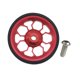 thumbnail image 3 of Rueda fácil para bicicleta plegable, bicicleta eléctrica ligera de aleación de aluminio CNC, fácil Rojo, 3 of 8