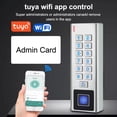 Metal Waterproof WIFI App Biometric Fingerprint RFID EM Card Access