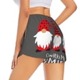 thumbnail image 4 of Picia Chillin with My Gonme Pattern Women's 2 in 1 Athletic Running Shorts High Waisted Workout Casual Gym Sweat Shorts with Comfy Liner Zipper Pockets-Large, 4 of 9