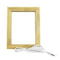 thumbnail image 3 of Miangastore Desktop Picture Frame Rectangular Wood Photo Holder 1Pack 9.3x7.3in, 3 of 8