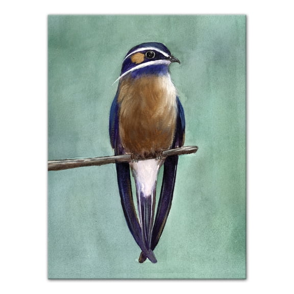 Creative Products Bird On A Branch 30 x 40 Canvas Wall Art