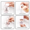 thumbnail image 2 of 4-in-1 Travel Dispenser Bottle,4 Pack 30ML Leak Proof Travel Bottles for Toiletries, 2 of 10