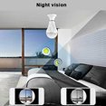 thumbnail image 6 of Security Cameras Wireless Outdoor HD 360° Wide Angle Fisheye Wireless Wi-fi E27 LED Light Bulb 960P VR Panoramic IP Camera For IOS Android Phone APP Home Security CCTV Camera System, 6 of 9