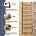 thumbnail image 7 of SUNALLY Over The Door Pantry Organizer, 8-Tier Pantry Organization and Storage, Metal Hanging Spice Rack for Kitchen, Laundry, Bathroom, Back of Door Seasoning Rack 8 Baskets, Black, 7 of 7