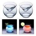 thumbnail image 2 of Wosthever Elegantes copas de Martini sin tallo para cócteles en un bar o una boda Organizadores de utensilios de cocina S 2 piezas, 2 of 6