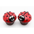 thumbnail image 3 of Ceramic Ladybug Cupcake Salt and Pepper Shakers, 3 of 3