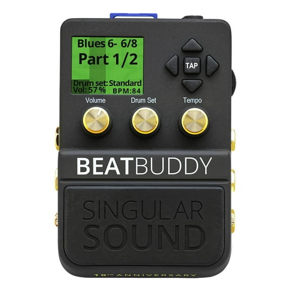 Singular Sound BeatBuddy 10th Anniversary Edition the Only Drum Machine That sounds Human and is Easy To Use