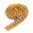 thumbnail image 2 of Cadena de diamantes de garra blanca cosida a mano Cinturón de diamantes de varias filas Ropa decorativa Bolso Accesorios Material de accesorios Cadena de garra, 2 of 6