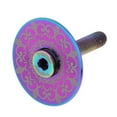 thumbnail image 1 of VONKY RISK Titanium Bike Handle Cover Kit Screw Cover Headset - Multicolor Totem, 1 of 6