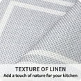 thumbnail image 4 of Feisina Gray Rectangle Kitchen Runner Rugs, 17"x32" and 17"x48", Anti-Skid (2 Count), 4 of 6