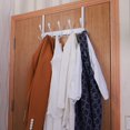 thumbnail image 4 of White 1pcs Ganchos para colgar sobre la puerta, perchero para colgar ropa, sombrero, toalla (blanco resistente, 1 unidad), 4 of 5
