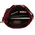 thumbnail image 6 of MKF Collection Jordina Shoulder Handbag by Mia K with Matching Wallet 2 pcs, 6 of 9