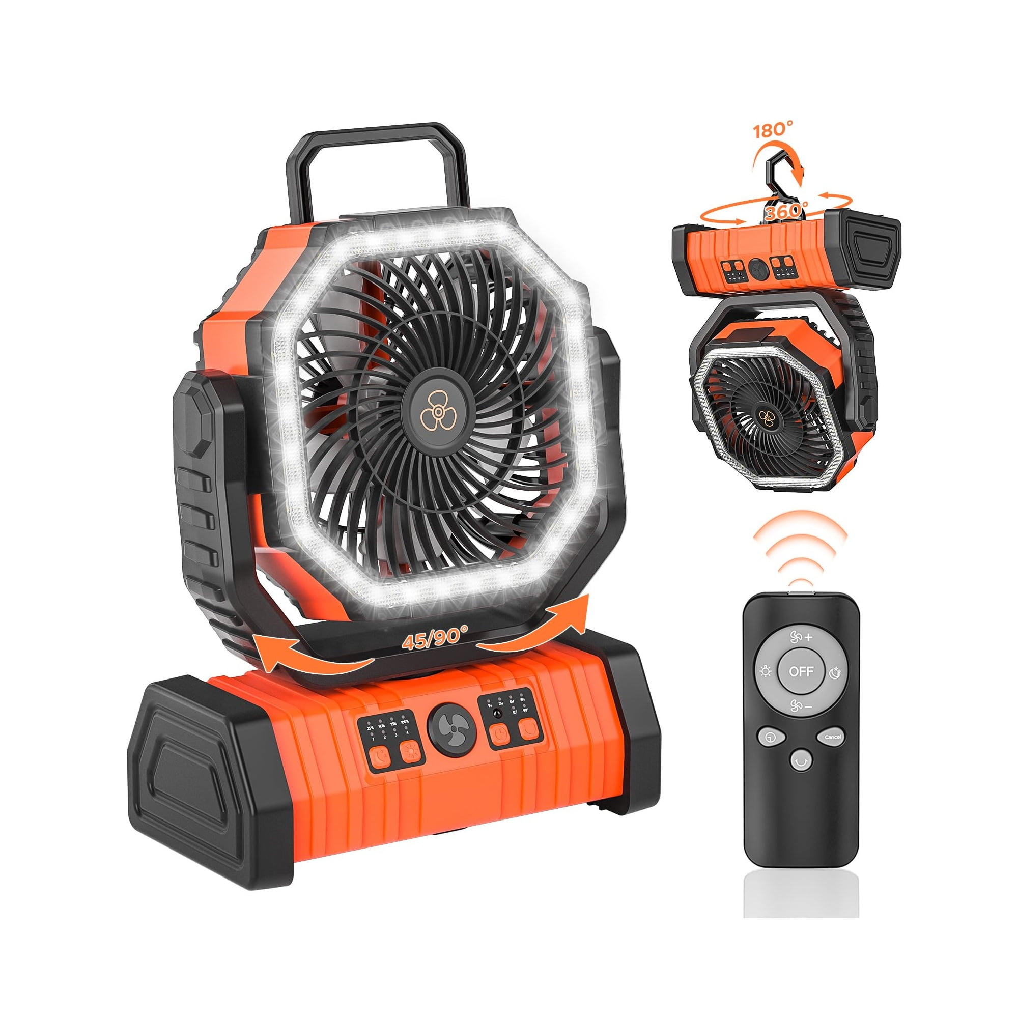 coleman rechargeable fan aldi