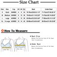 thumbnail image 3 of Holloyiver Women's T Shirt Bra, Demi Cup, Smoothing, Lightly Lined，Full Coverage ，Wireless，Bra., 3 of 3