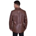 thumbnail image 2 of Scully 501-427-46 Mens Leather Wear Western Blazer- Chocolate- Size 46, 2 of 3