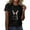 A07 Black, variant on Funny Bunny Print T Shirt for Women Cute Grapic Easter Shirts Family Blouse Gifts Easter Tops Tee Black L