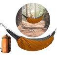 thumbnail image 3 of [El Logotipo Del Proveedor No Infringe] Hamaca Algodón Térmico Individual para Ocio Al Aire Libre Hamaca para Acampar Funda Cálida A Prueba Viento (naranja), 3 of 9