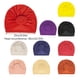 thumbnail image 4 of Turbante Nudo Interior Hijab Frente Estilo simple Estiramiento Plisado Sombrero universal Gorro Violeta sweethay, 4 of 6