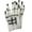 W, variant on lanema Teens Easter Gloves Mittens Full Finger Gloves Spooky Ghosty Hand Shape Mittens Carnivals Party Supplies