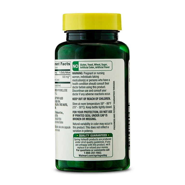 2 pack) Spring Valley Maca Dietary Supplement Vegetarian Capsules