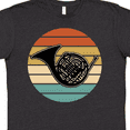 thumbnail image 4 of Inktastic French Horn Retro Music Sunset T-Shirt, 4 of 5