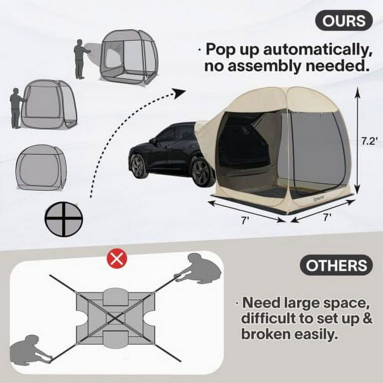 Pop up tent for suv cheap