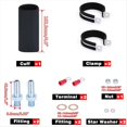 thumbnail image 5 of New Universal High Flow & Pressure External Inline 255LPH Fuel Pump GSL392 JR-FPB005,1 x Fuel Pump kit,Black, 5 of 5