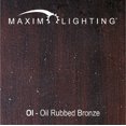 thumbnail image 3 of Maxim 12762WTOI 8.25 x 16.75 in. Rondo 2-Light Bath Vanity, Oil Rubbed Bronze, 3 of 3