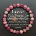 thumbnail image 3 of Healing Bracelets for Women & Men - Natural Stone Energy Bracelet with Gemstone Beads - Encouragement Gift for Friend, Sister & Loved Ones, 3 of 8