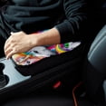 thumbnail image 6 of Unicorn Soft Comfortable Furry Printed Car Armrest Pad Armrest Accessories Car Armrest Cover 12.5x8.2 Inch, 6 of 6