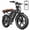 F-X6-Black, variant on Electric Bike for Adults, Peak 1500W E Bicycles, E-Mountain Bike, 48V15AH Battery, 20"×4.0 Fat Off-Road Tires, SGS, APP Control