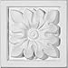 thumbnail image 3 of Ekena Millwork PB03X03FL 3.5 In. W X 3.5 In. H X 1.25 In. P Architectural Floral Plinth Block, 3 of 3