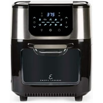 Emeril Everyday Emeril Lagasse AirFryer Pro with Rotisserie and Dehydrate, 6 Quart, Black and Stainless Finish