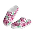 thumbnail image 2 of Lsque Flamingo Pattern Womens Comfort Cotton on Scuff With Memory Foam and Anti-skid Sole Slipper-42/43, 2 of 7