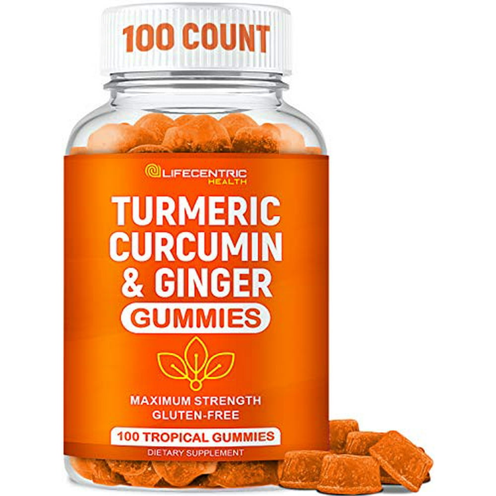 Turmeric Gummies for Adults and Kids Max Strength Anti Inflammatory
