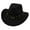 03_Black, variant on HNMKIU Men's Western Cowboy Style Jazz Bowler Hat for Performances and Themed Events Mens Cowboy Hat 01_Beige,M