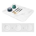thumbnail image 3 of Stone Drying Mat for Kitchen Counter, Super Absorbent, Heat Resistant Dish Drying Mats, Tableware Mat, 3 of 5