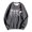 Grey, variant on Women's Crew Neck Pullover Sweatshirt Long Sleeve Dancing Skeleton Graphic Casual Daily Tops