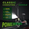thumbnail image 2 of 6MSKS Patinete Eléctrico S6, Motor Potente 48V1200W, Velocidad 55km/h, Autonomía 70km, Neumáticos Todo Terreno Scooter Eléctrico, 2 of 6