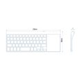 thumbnail image 4 of inalámbrico de 2,4G con táctil y ratón, Mini receptor USB, ligero, portátil, , numérico para ordenador portátil, Window perfke Teclado inalambrico, 4 of 9